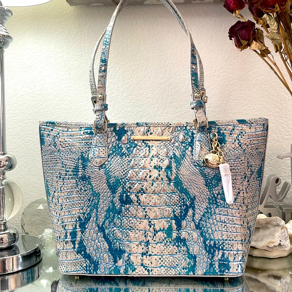HOST PICK NWT, full inclusion BRAHMIN Bag, ASHER MESMERIZED MELBOURNE, medium